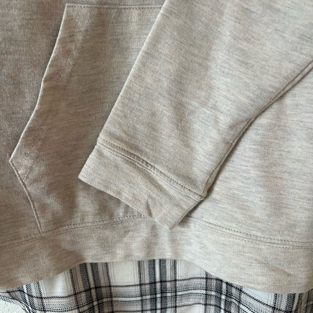 Wall Flower Hooded Long Sleeve Shirt L - Picture 3 of 5